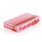 Buy Fruit-tella Juicy Chewy Candy Sweet Strawberry Flavour 39g Pack of 20 in UAE