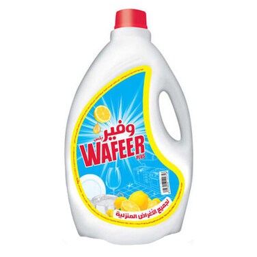 وفير سائل منظف أطباق - رائحة الليمون الأصفر - 2 لتر