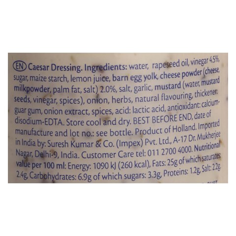 Remia Caesar Salad Dressing - 250ml