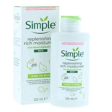 Simple Replenishing Moisturise125Ml