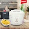 Impex Rc 2803 700W 1.8 Litre Automatic Electric Rice Cooker With Aluminium Inner Pot Safety Protection Heating Coil