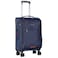 Eminent Expandable Luggage Trolley Bag Soft Suitcase for Unisex Travel Polyester Shell Lightweight with TSA lock Double Spinner Wheels E751SZ Carry On 20 Inch Navy Blue