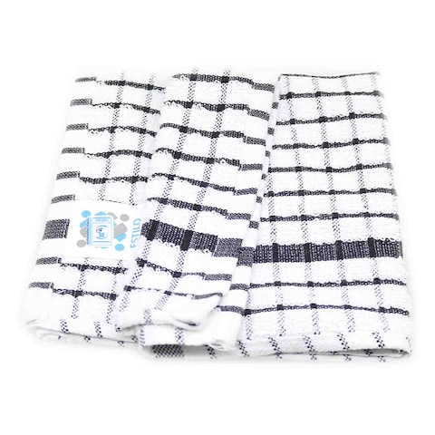 Estilo Kitchen Towel Check 35X35