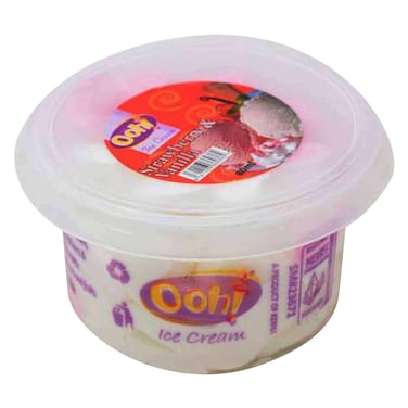 Ooh! Vanilla And Strawberry Ice Cream 80ml