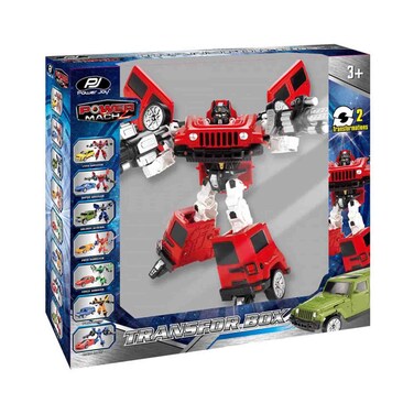 Power Joy Power Machine Transfor Box 8 Assorted