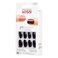 Kiss KGN19 Nails Gel Fantasy Black 28 Pieces