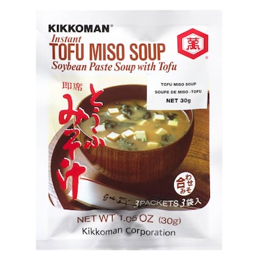 Kikkoman Tofu Miso Soybean Paste Soup Mix 30g