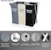 3-Section Foldable Laundry Basket, Washing Storage Dirty Clothes Bag for Bathroom Bedroom Home 135L