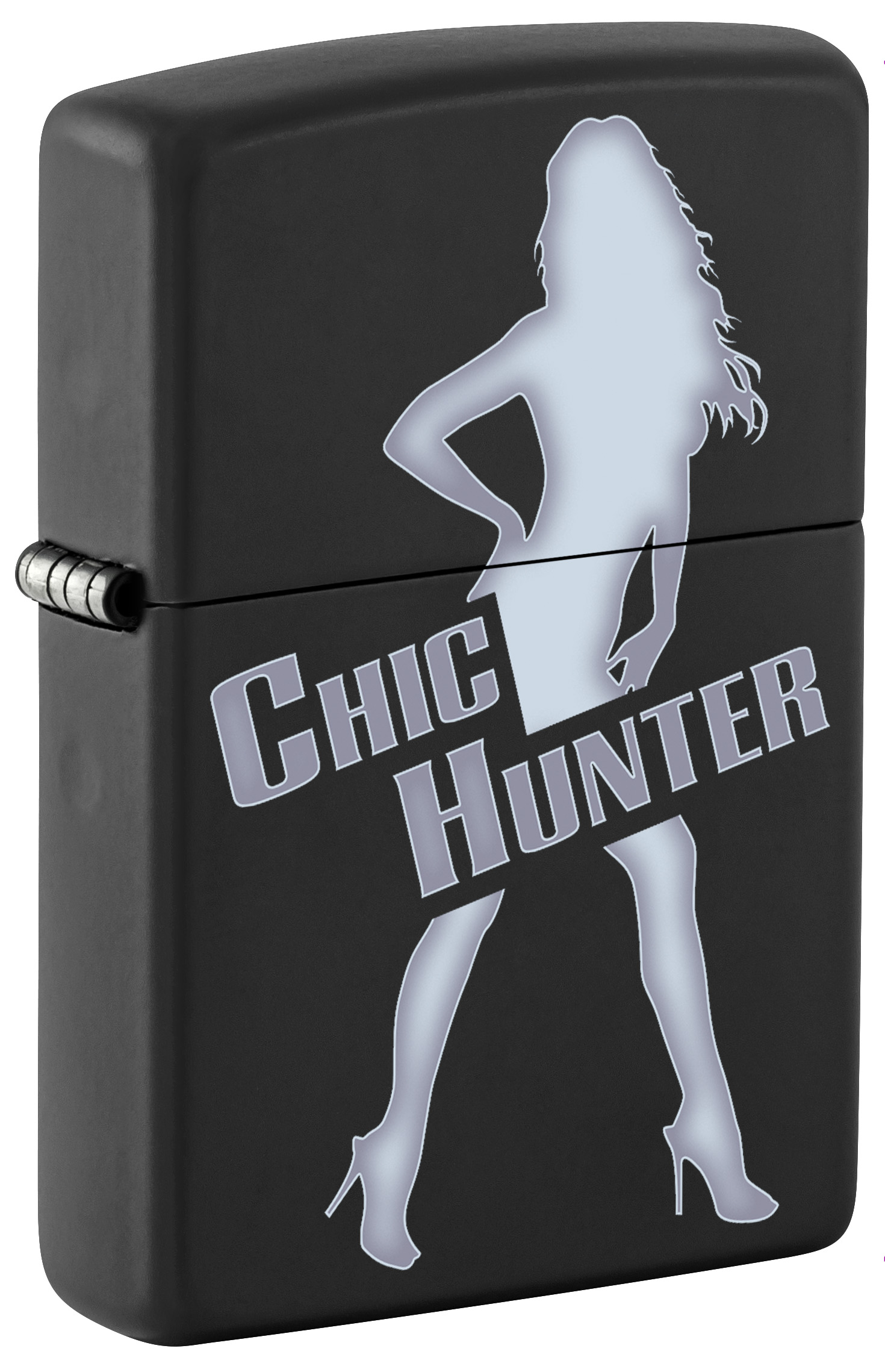 Zippo CI416334 218 Chic Hunter Black Matte Windproof Lighter