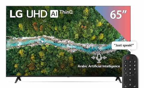 LG 65-inch 4K UHD Smart TV with WebOS - 65UP7760