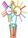 Generic Sticks Building Blocks-Creative Diy Magic Multi Color Sticks Building Blocks Educational Toy Set For Children -M199