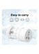 Generic Travel Power Adapter White