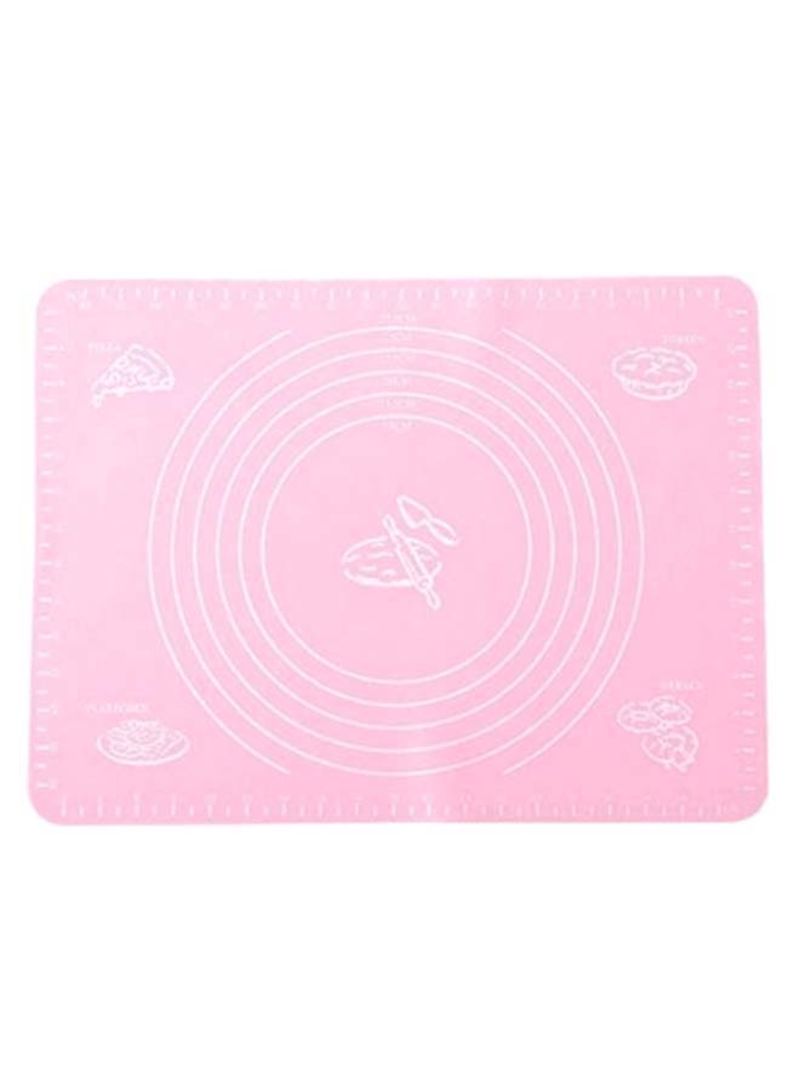 Generic Pastry Measurement Baking Mat Pink 50 X 40cm