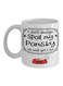 muGGyz World's Best Records Clerk Coffee Mug White 11Ounce