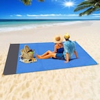 اشتري Generic-CK831 Beach Mat Large Folding Camping Mat Beach Mat Without Sand Outdoor Portable Beach Blanket في الامارات