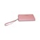 Women Long Wallet With Handle Pink