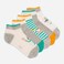 Solo Baby Boy Printed Socks - 1-2 Month - 5 Pairs - Assorted Colors + 5 Pairs Free