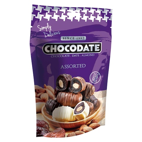 Chocodate Date Almond Chocolate 100g