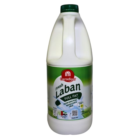 Carrefour Full Fat Fresh Laban 2L