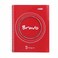 Bravo A4 Notebook - 5 Subject - 200 Sheets - Red
