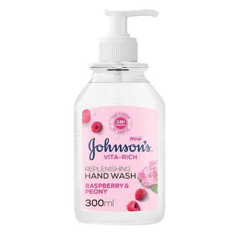 Johnson&#39;s Raspberry and Peony Hand Wash 300ml