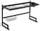 Organizer Dishes Drying Rack Over Sink Drain Rack Kitchen， Drainer Shelf for Kitchen Supplies Storage Counter Organizer Utensils Holder Stainless Steel Display