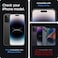 Spigen GLAStR Slim HD [PRIVACY] designed for iPhone 14 PRO Privacy Screen Protector Premium Tempered Glass - Case Friendly