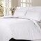 Dream Bell 3Pcs Cotton 300tc Fitted Sheet Set - White