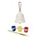 Christmas Magic Christmas Santa Claus Bell with Painting Set- Multicolor