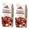Merba Dark Chocolate and Hazelnut Cookies, 400g Pack of 2