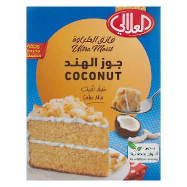 Al Alali Cake Mix Coconut Ultra Moist 524g