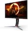 AOC 24G2 24" Frameless Gaming IPS Monitor, FHD 1080P, 1ms 144Hz, Freesync, HDMI/DP/VGA, Height Adjustable, 3-Year Zero Dead Pixel Guarantee,Black/Red