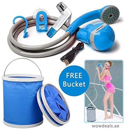 Leading Edge Rechargebale Camping Muslim Shower Bidet Spray