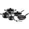 Tefal G6 Super Cook Dark Stone Cookware Set Black 11 PCS