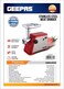 Geepas Meat Grinder, Red