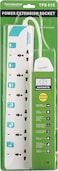 Terminator 6 Way Extension Socket 3M Cable