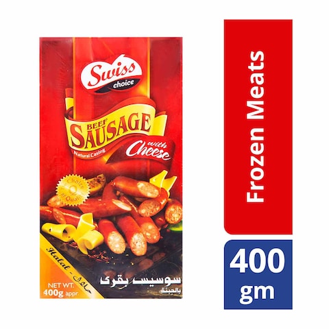 Swiss Choice Cheese Beef Sausage - 400 gram