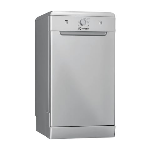 Indesit Freestanding Dishwasher - 10 Place Settings - Silver - DSFE-1B10S