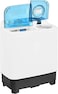 Super General 7 Kg Twin-Tub Semi-Automatic Washing Machine, White/Blue, Efficient Top-Load Washer With Lint Filter, Spin-Dry, Sgw75, 76.1 X 44.8 X 90.5 Cm, 1 Year Warranty