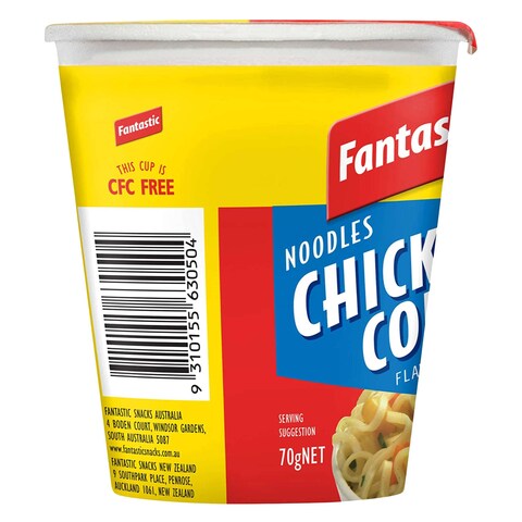 Fantastic Cup Noodles Chicken And Corn 70g