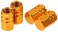 Generic 4 Pcs Aluminum Tire Valves For Wheel Rims Stem Air Valve Caps Tyre Cover Gold