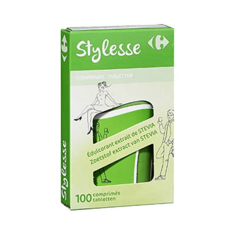 Carrefour Stevia Compr. Briquet 100X