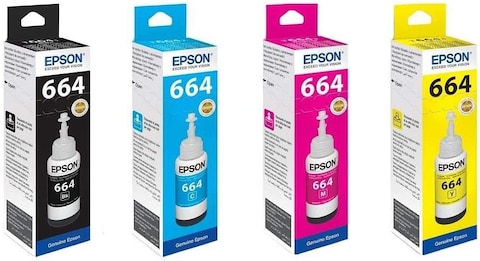 Generic Epson Ink Set For L210 L220 L300 L355 L365 L555 L1300