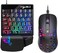 HXSJ Wired Keyboard And Mouse Combo V400 35 Keys Single-Hand Gaming Keyboard &amp; RGB Gaming Mouse Set For PC Laptop