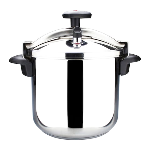 Magefesa Stainless Steel Pressure Cooker - 8 Liters - Silver
