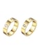 Hs - Yellow Gold Plated Ring Gold
