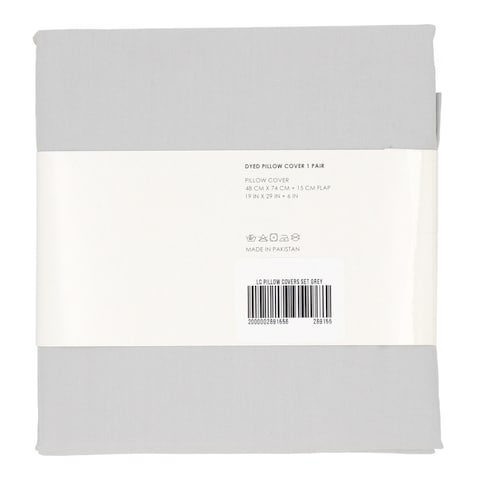 Pillow Covers Set Grey