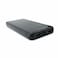 mpBLBERRI BLB-P702 10,000mAh Power Bank, 2 USB-A, 1 USB-C Output, Black