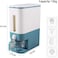 Rice Grain Dispenser Kitchen Storage Box Storage Container With Air Proof Lid Dispenser