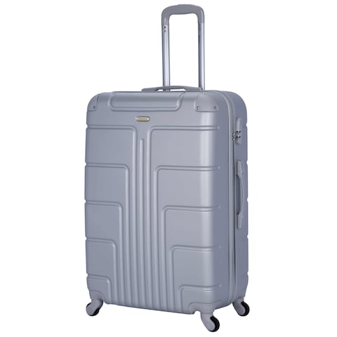 Senator Travel Bag Suitcase A1012 Hard Casing Extra Large Check-In Luggage Trolley 81cm Silver
